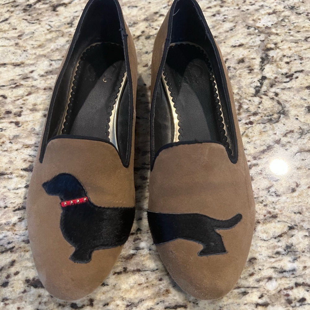 Brown Dachshund Loafers